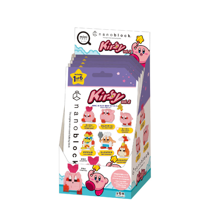 nanoblock Mininano Series - Kirby Vol.2 (NBMC-46) (Blind Box)