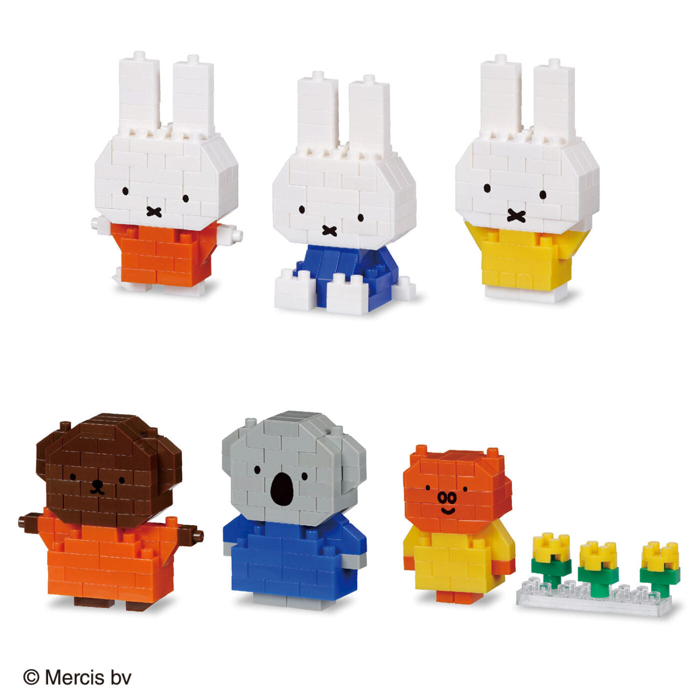nanoblock Mininano Series - Miffy Vol.3 (NBMC-64) (Blind Box