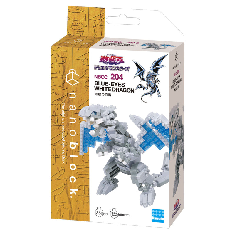 nanoblock Character Collection - Yu-Gi-Oh! Duel Monsters - Blue-Eyes White Dragon (NBCC-204)