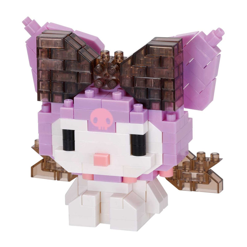 nanoblock Character Collection - Sanrio - Kuromi Big Ribbon (NBCC-248)