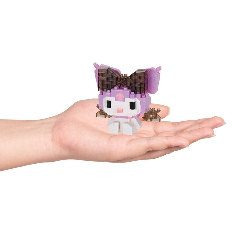 nanoblock Character Collection - Sanrio - Kuromi Big Ribbon (NBCC-248)