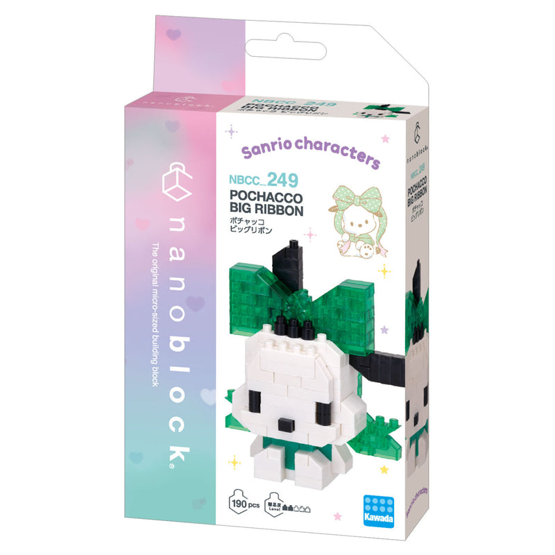 nanoblock Character Collection - Sanrio - Pochacco Big Ribbon (NBCC-249)