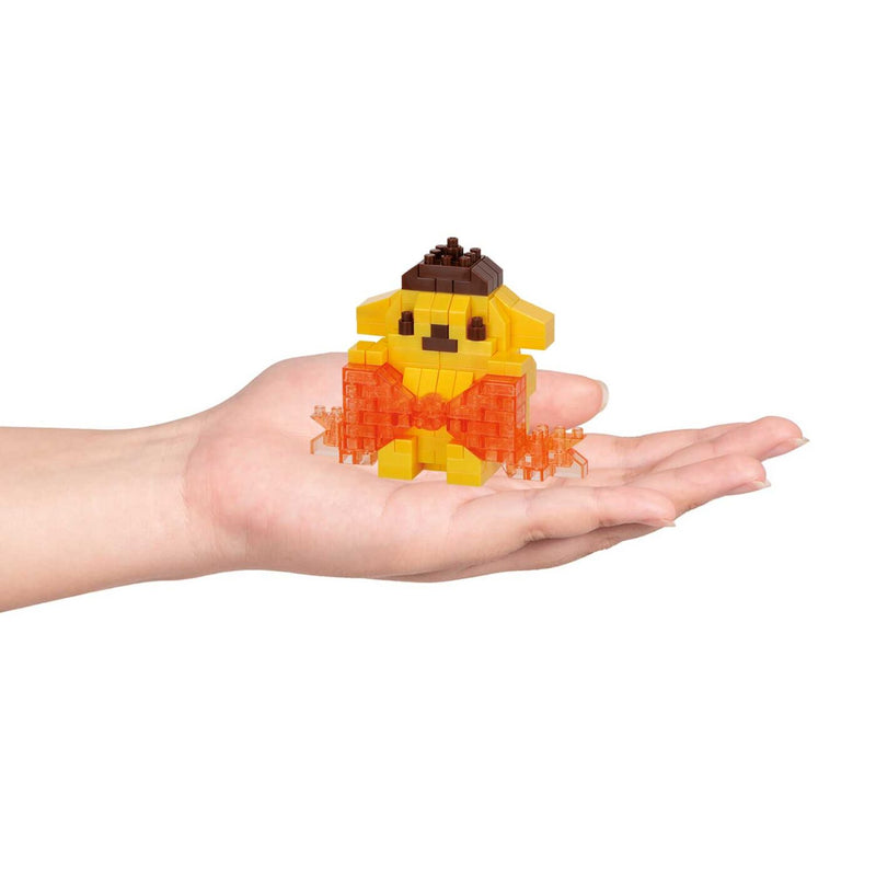 nanoblock Character Collection - Sanrio - Pompompurin Big Ribbon (NBCC-250)