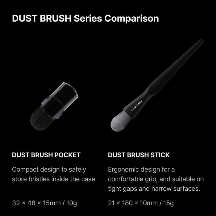 Gunprimer DUST BRUSH STICK Slim Fine Brush (DB-S1)