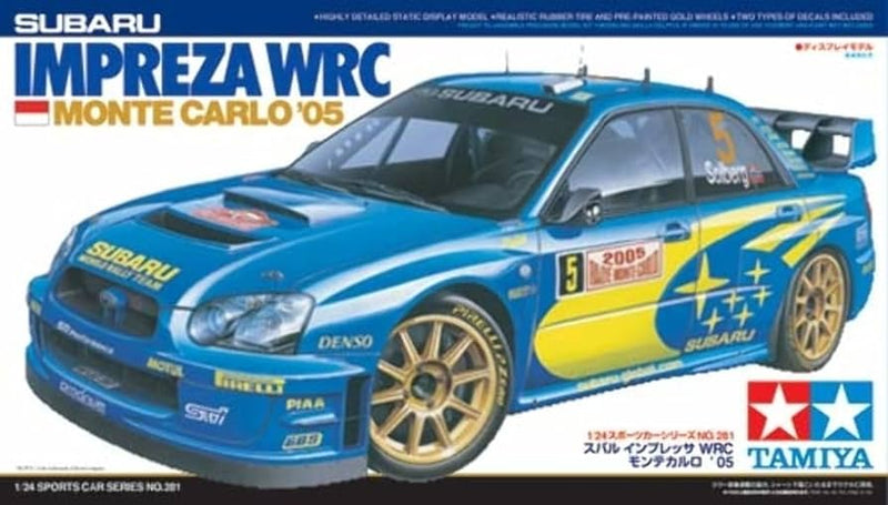 1/24 Subaru Impreza WRC Monte-Carlo '05 (Tamiya Sports Car Series 281)