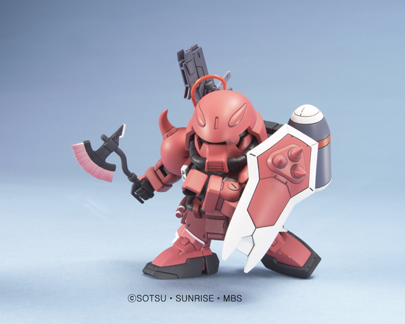 SD Gundam BB281 Gunner Zaku Warrior [Lunamaria Hawke Custom]