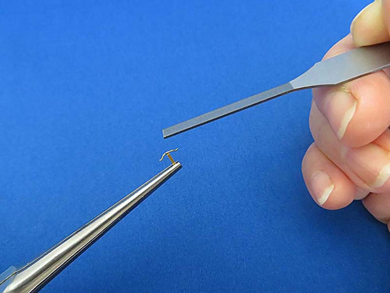 Shimomura Alec (職人堅気) Iron U Blade Fina File (K243)