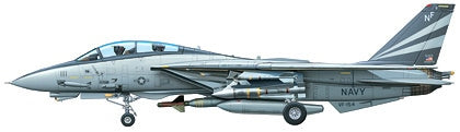 1/32 Grumman F-14A Tomcat "Black Knights" (Tamiya 1/32 Aircraft Series 13)