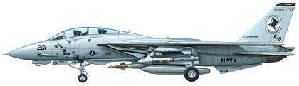 1/32 Grumman F-14A Tomcat "Black Knights" (Tamiya 1/32 Aircraft Series 13)