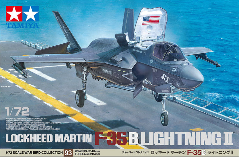 1/72 Lockheed Martin F-35B Lightning II (Tamiya War Bird Collection No.93)
