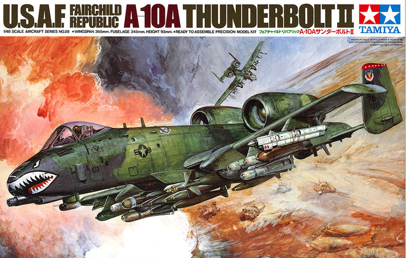 1/48 Fairchild Republic A-10A Thunderbolt II (Tamiya 1/48 Aircraft Series No.28)
