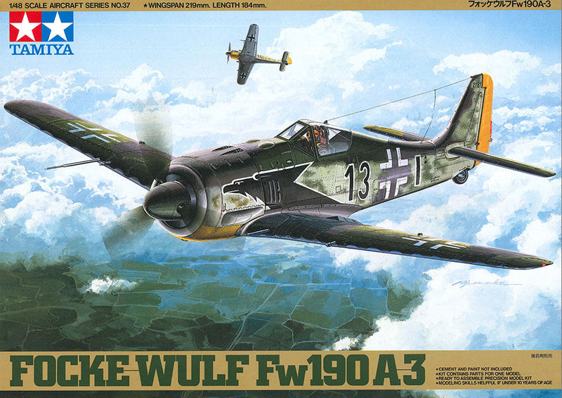 1/48 Focke-Wulf Fw190 A-3 (Tamiya 1/48 Aircraft Series No.37)