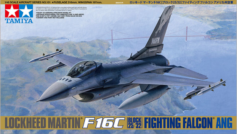 1/48 Lockheed Martin F-16C [Block 25/32] Fighting Falcon Ang (Tamiya 1/48 Aircraft Series No.101)