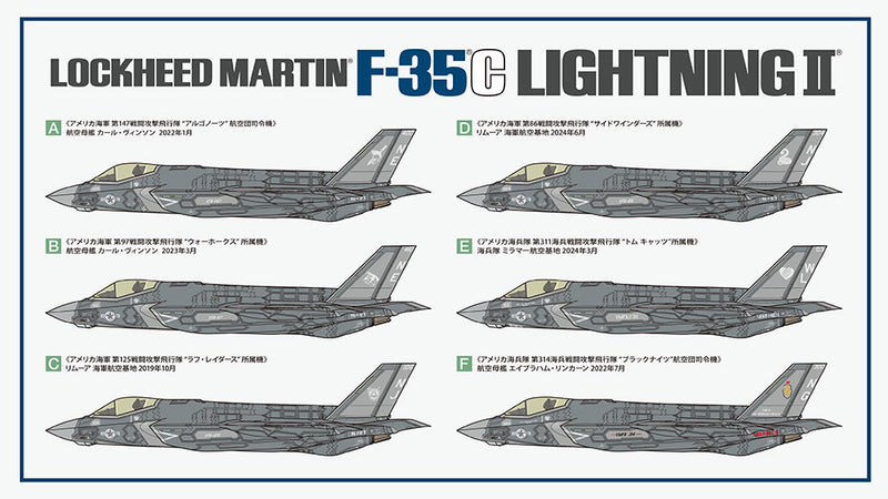1/48 Lockheed Martin F-35C Lightning II (Tamiya 1/48 Aircraft Series No.127)