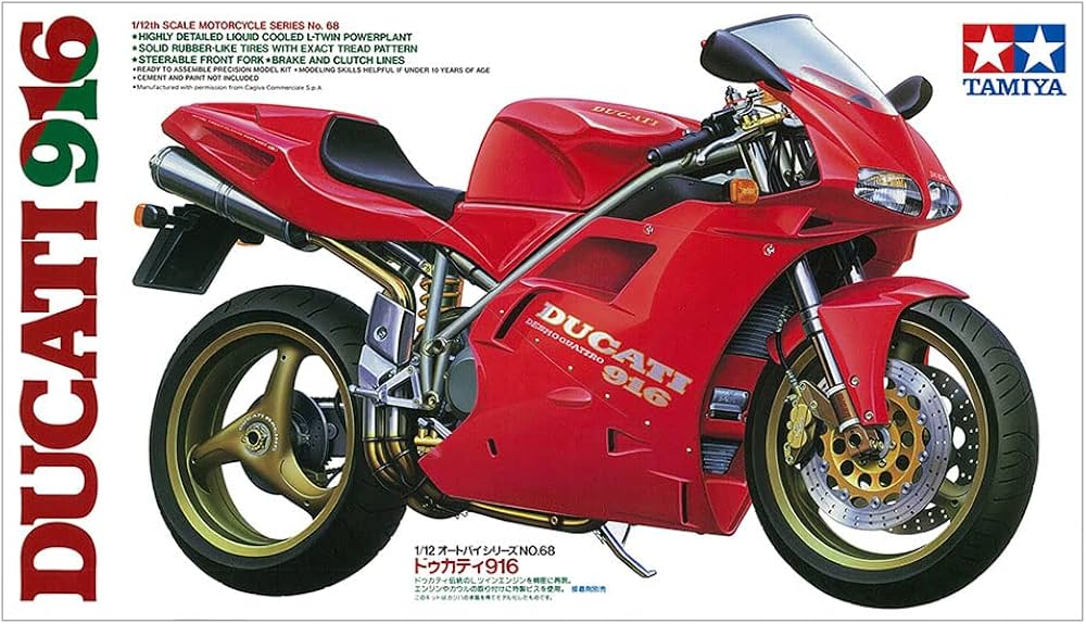 1/12 Ducati 916 (Tamiya Motorcycle Series 68)