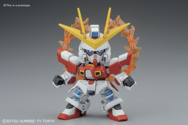 SD Gundam BB396 Build Burning Gundam