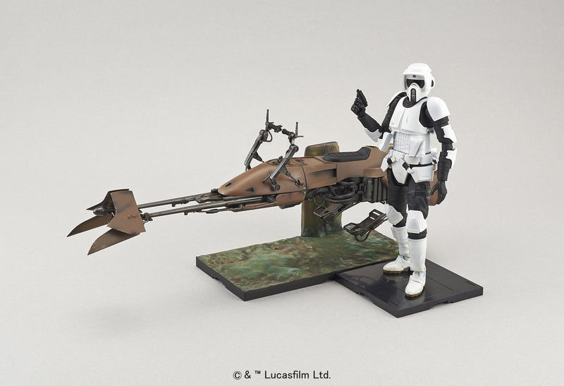 Star Wars 1/12 Scout Trooper & Speeder Bike