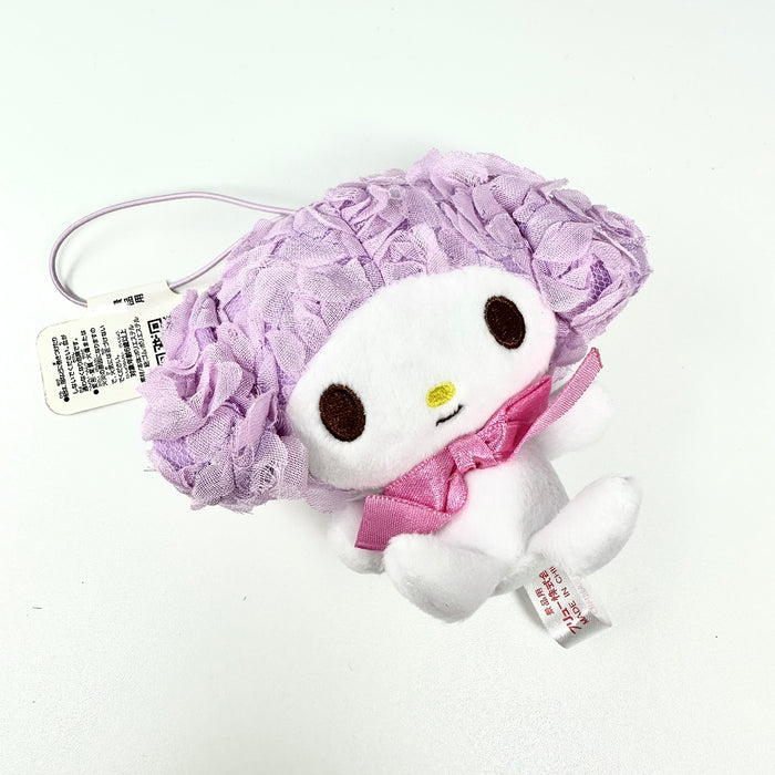FuRyu Mini Mascot - Sanrio - My Melody Fuwa Fuwa Flower Mascot (Purple)