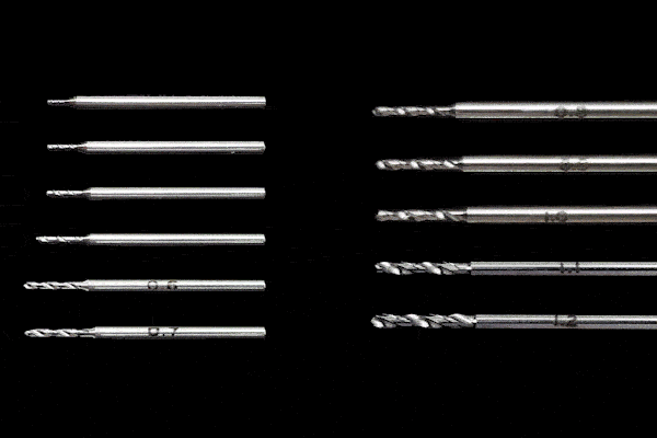 Tamiya Fine Pin Vise D-R (0.1-3.2mm) (74112)