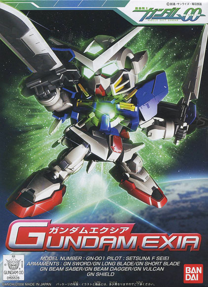 SD Gundam BB313 Gundam Exia