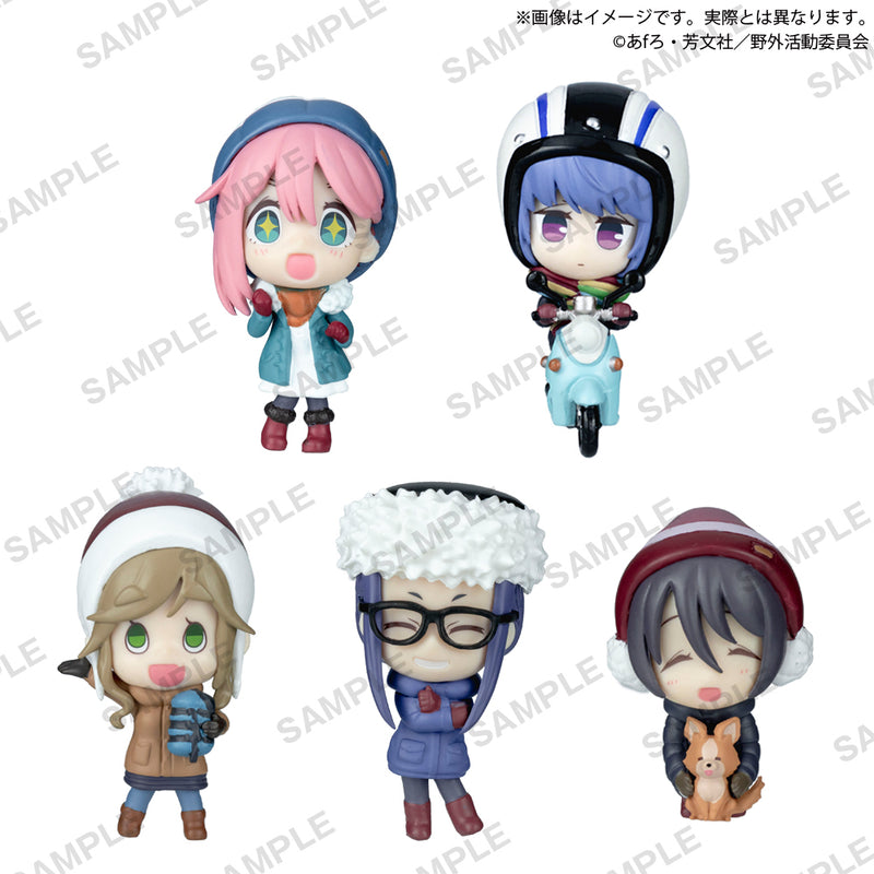 Gashapon - Yuru Camp △ / Laid-back Camp - Collection Figure Rich Vol.1 (Full Set of 5)