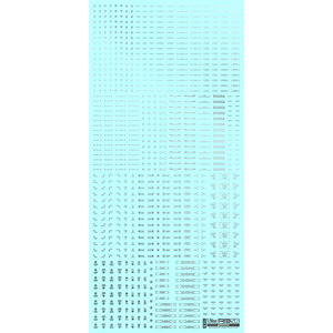 Gaianotes Caution Decal GND02 - Caution Decal Series Foil Silver