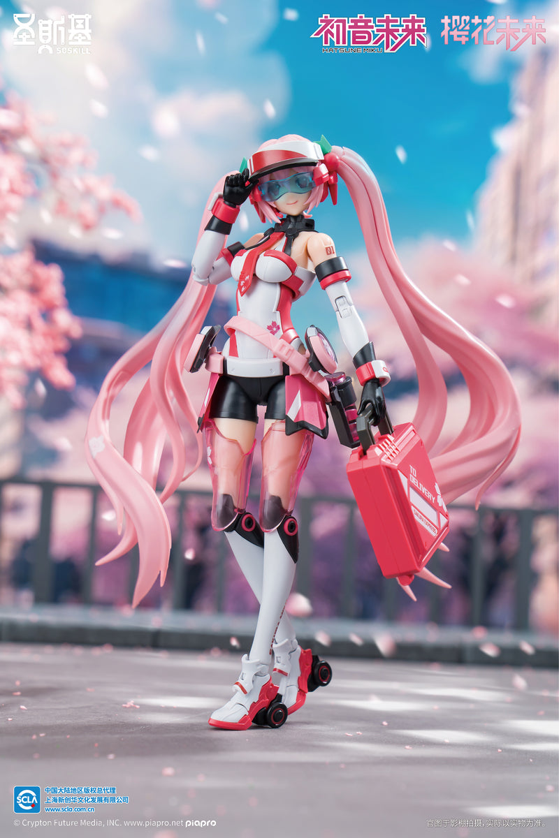 SHENGGE SOSKILL x Hatsune Miku "Sakura Express" Plastic Model Kit