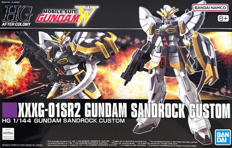 High Grade (HG) HGAC 1/144 XXXG-01SR2 Gundam Sandrock Custom