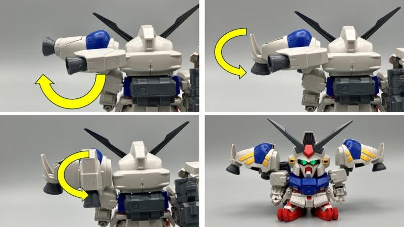 BB Senshi Mobile Suit Gundam 0083 Stardust Memory Set (SD Gundam)