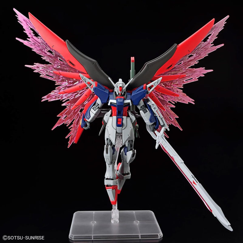High Grade (HG) HGCE 1/144 ZGMF/A-42S2 + A-GXQ754/V2 Destiny Gundam Spec II & Zeus Silhouette