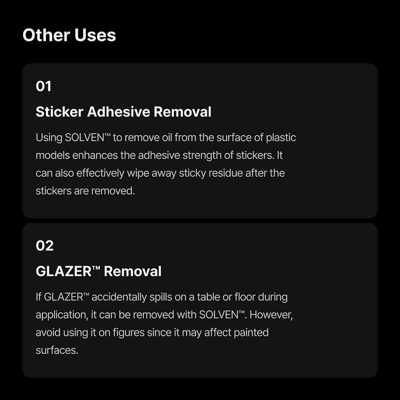 Gunprimer SOLVEN Cleaning Solution Bundle Set 01 (SV-D-50-BS1)