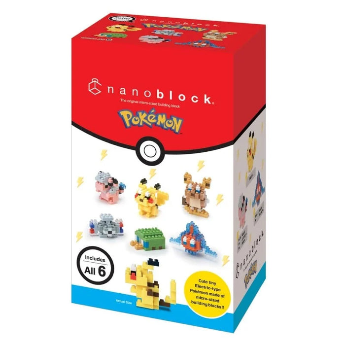 nanoblock Mininano Series - Pokemon - Type Electric Set 1 (Bind Box)