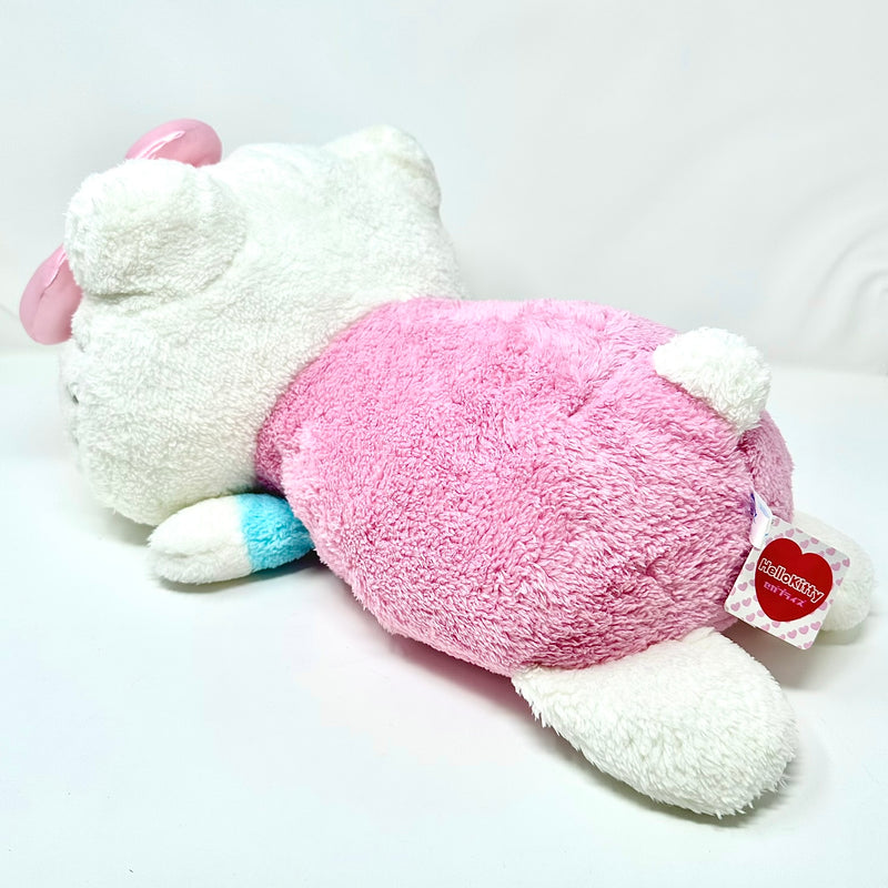 Sanrio Plush - Hello Kitty (Mega Jumbo Pastel Color Sleeping Pose 44cm Long)