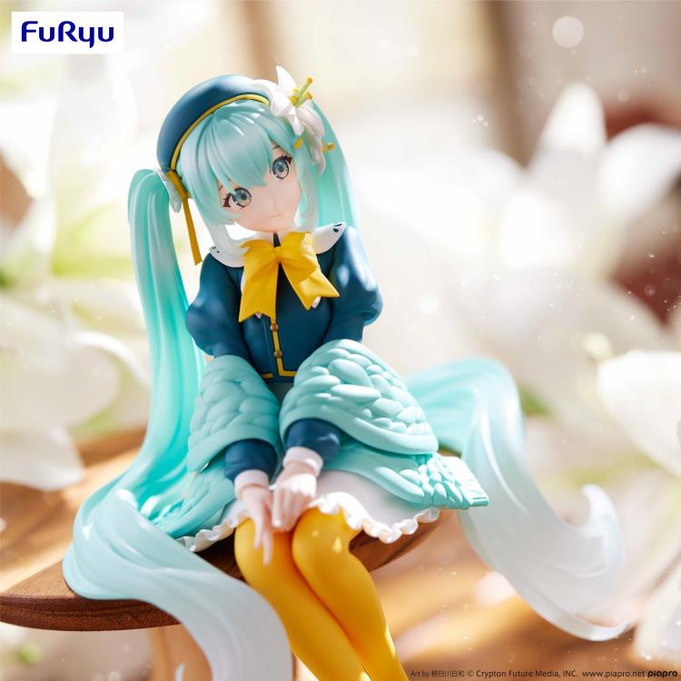 FuRyu Noodle Stopper Figure - Hatsune Miku - Flower Fairy Lily (Japanese Ver.)