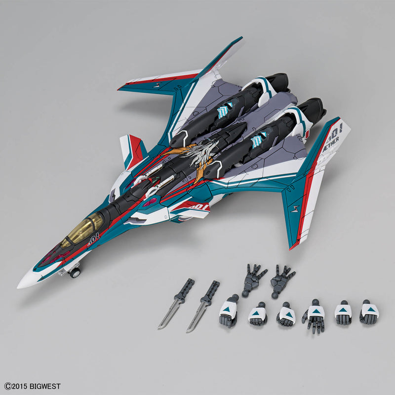 High Grade (HG) Macross Delta 1/100 VF-31S SIEGFRIED (ARAD MÖLDERS USE) Deluxe Set