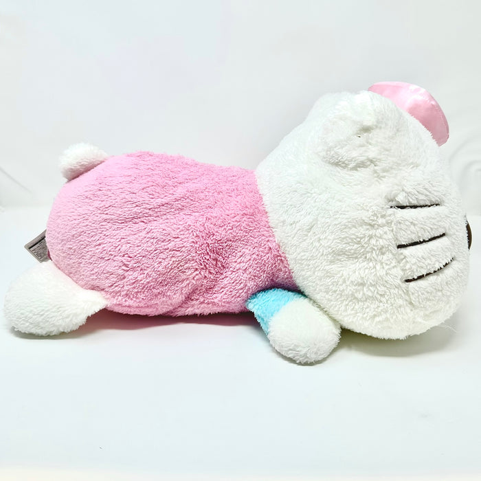 Sanrio Plush - Hello Kitty (Mega Jumbo Pastel Color Sleeping Pose 44cm Long)