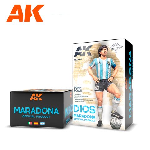 AK Interactive Maradona Resin Figure 90mm Scale