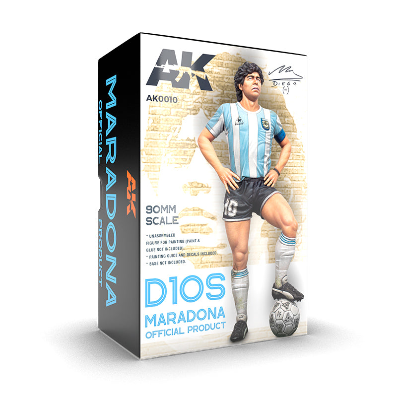 AK Interactive Maradona Resin Figure 90mm Scale
