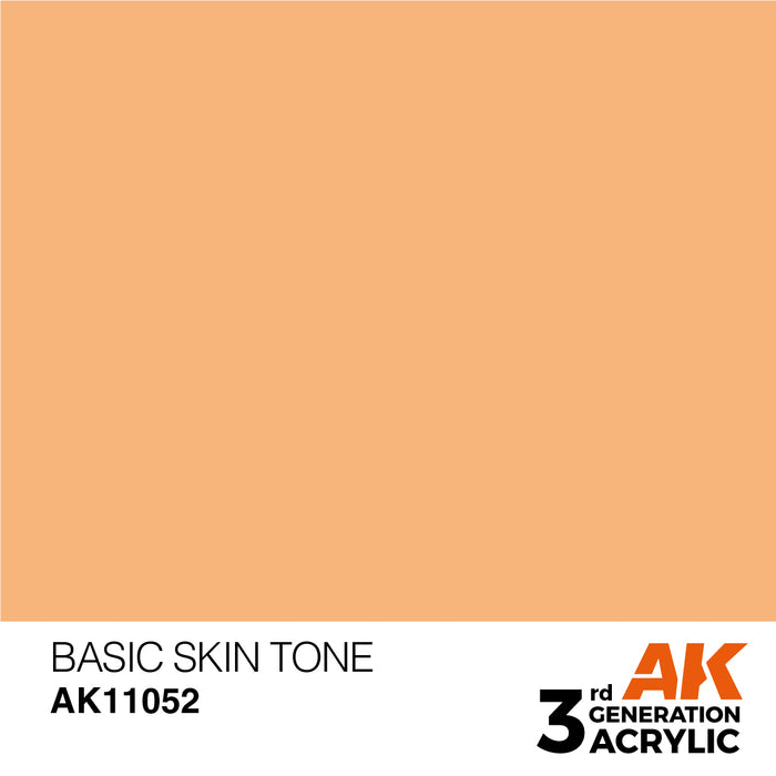 AK Interactive AK11052 3rd Gen Acrylic Basic Skin Tone 17ml