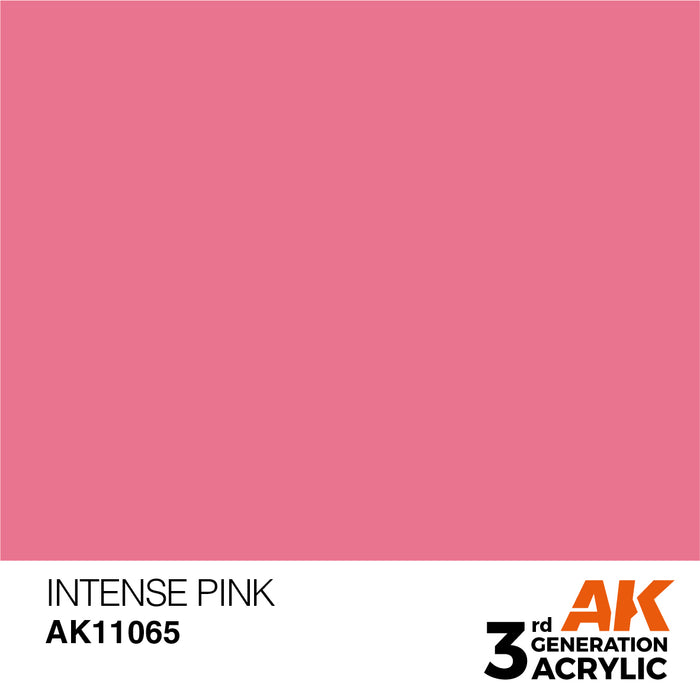 AK Interactive AK11065 3rd Gen Acrylic Intense Pink 17ml