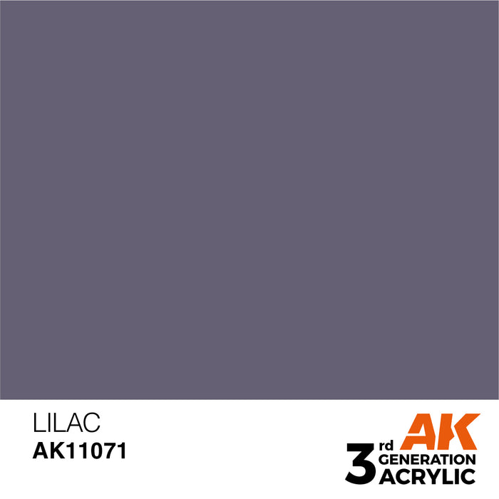 AK Interactive AK11071 3rd Gen Acrylic Lilac 17ml