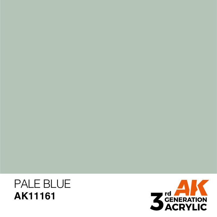 AK Interactive AK11161 3rd Gen Acrylic Pale Blue 17ml