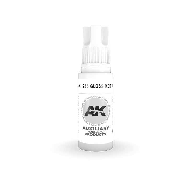 AK Interactive AK11235 3rd Gen Acrylic Gloss Medium 17ml