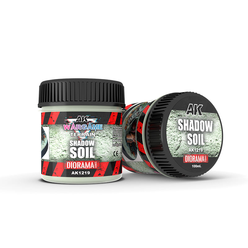 AK Interactive Wargame Terrain Series AK1219 - Shadow Soil 100ml