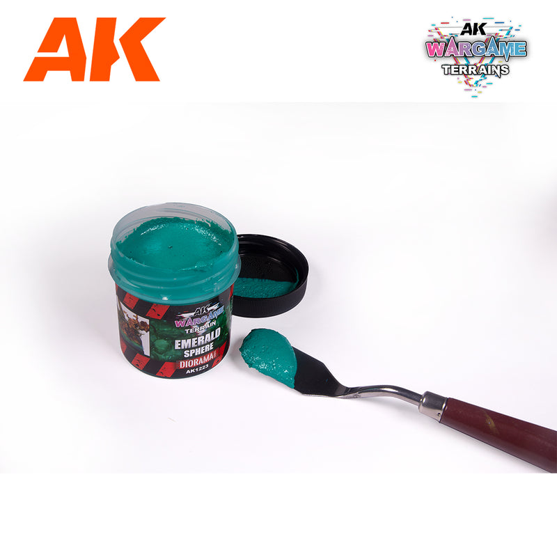 AK Interactive Wargame Terrain Series AK1223 - Emerald Shpere 100ml