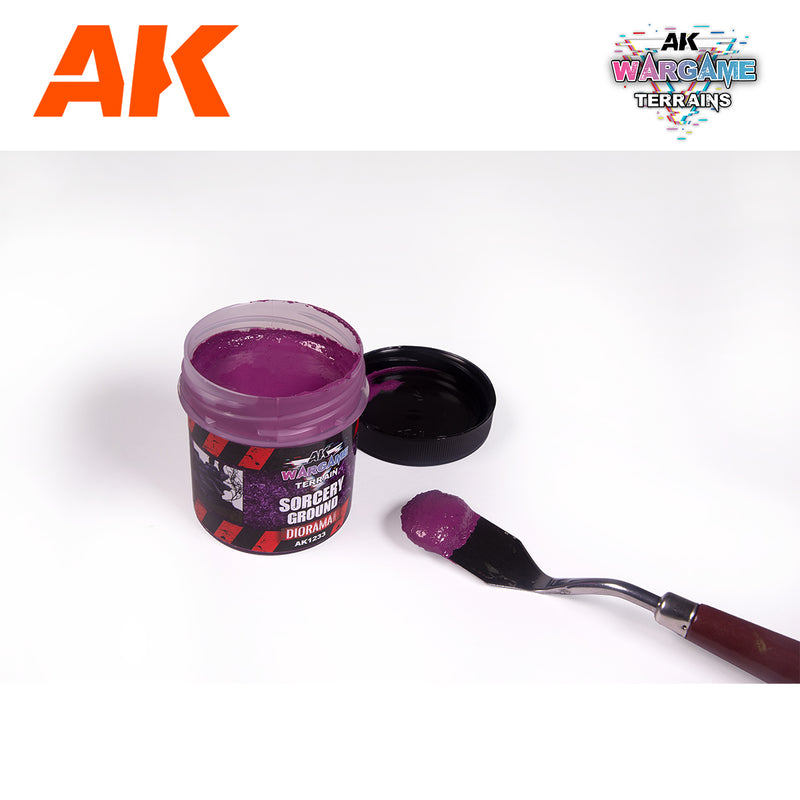 AK Interactive Wargame Terrain Series AK1233 - Sorcery Ground 100ml