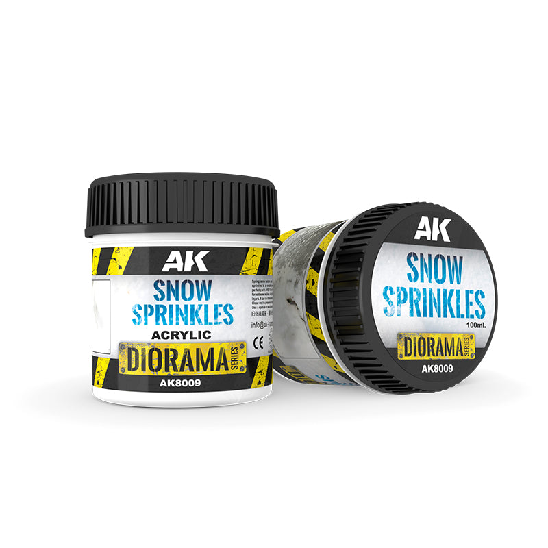 AK Interactive Diorama Series AK8009 - Snow Sprinkles 100ml