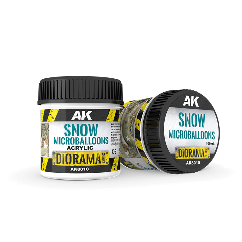 AK Interactive Diorama Series AK8010 - Snow Microballoons 100ml