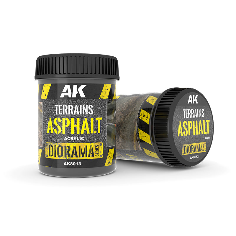 AK Interactive Diorama Series AK8013 - Terrains Asphalt 250ml