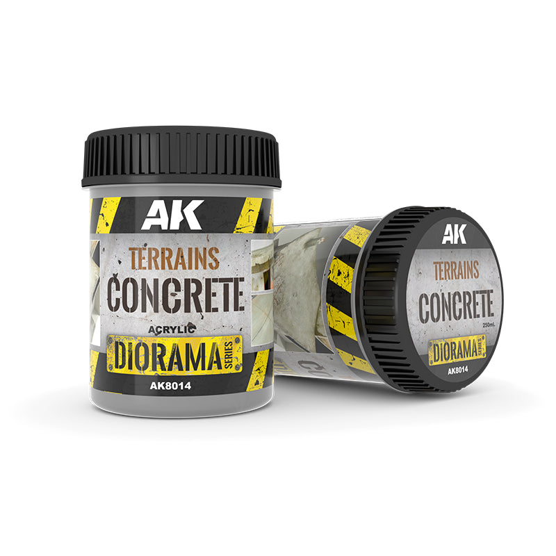 AK Interactive Diorama Series AK8014 - Terrains Concrete 250ml